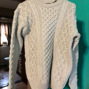 Irish Wool Sweater Size Small